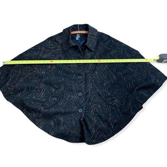 SANDRO Animal Print Cape - Picture 6 of 6